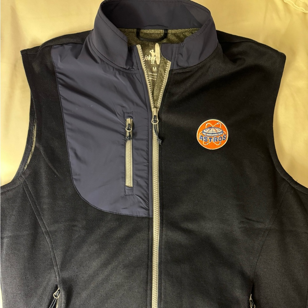 JOHNNIE O HOUSTON ASTROS GLOVER PERFORMANCE VEST- MEDIUM
